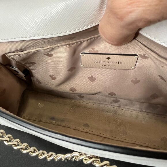 Kate Spade Carson Convertible Crossbody Tote Color Block Saffiano Leather - Picture 6 of 12